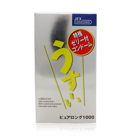 Bao cao su Jex Usui Pure duy trì thời gian nâng cao bản lĩnh nam giới