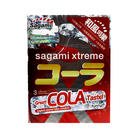 Bao cao su Sagami Xtreme Cola hương vị ngất ngây quyến rũ