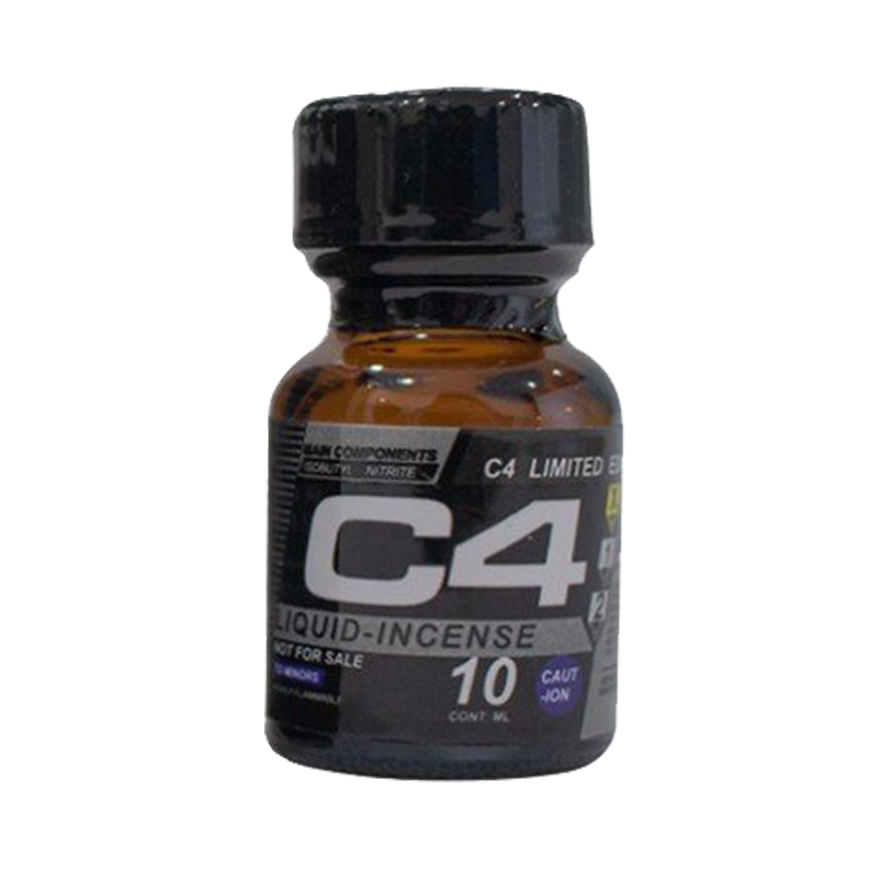 Popper C4 Black - Chai 10ml