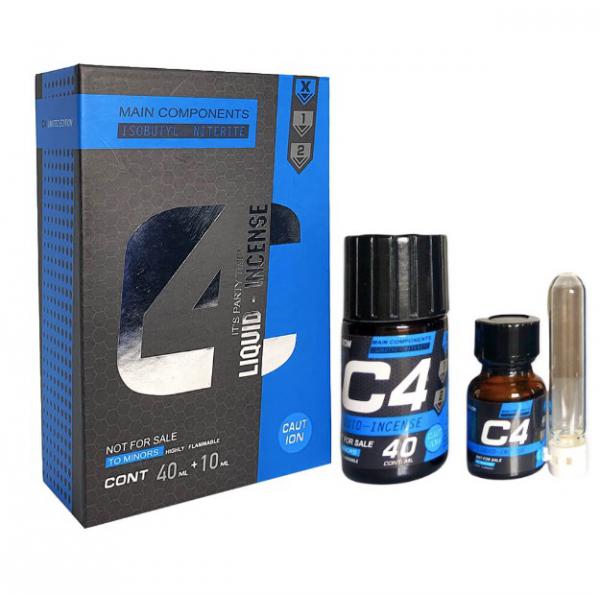 Combo popper C4 xanh 50ml chính hãng dành cho Bot Top - Chai 40ml + 20ml