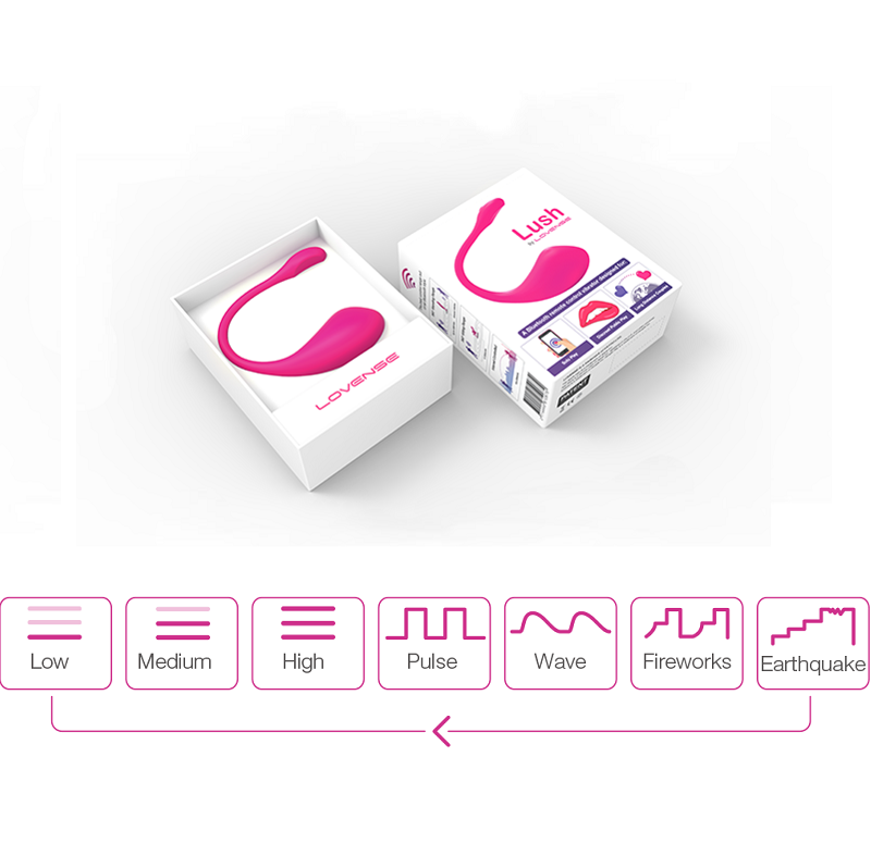 Lovense Lush – Trứng rung cao cấp điều khiển bằng Mobile Bluetooth Internet