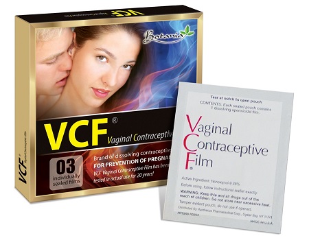 Màng phim tránh thai VCF an toàn và thoải mái với chuyện giường chiếu