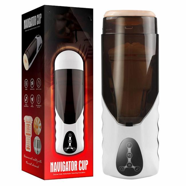 Máy thủ dâm tự động điều chỉnh nhiệt cho nam Navigator Cup