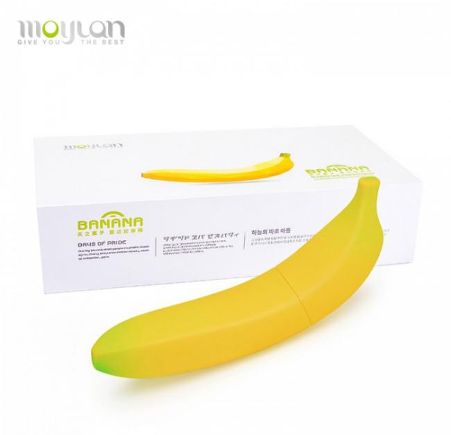 Moylan Banana Dương vật giả nguỵ trang hình trái chuối 7 chế độ rung