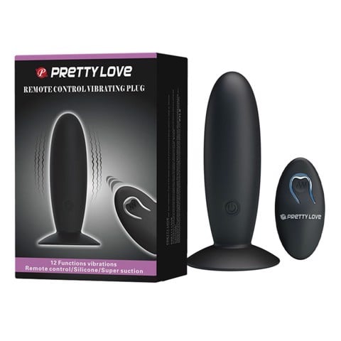 Que rung kích thích hậu môn 12 chế độ rung điều khiển từ xa dùng sạc - Pretty Love Remote