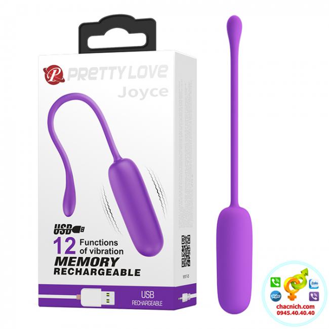 Trứng rung tình yêu mini không dây 12 chế độ Pretty Love Joyce