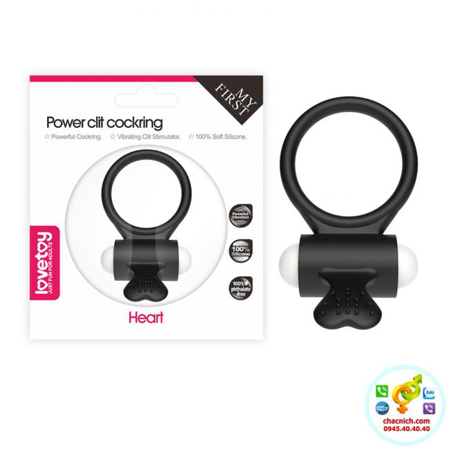 Vòng Rung đa chức năng Cao Cấp Power Clit Silicone Cockring
