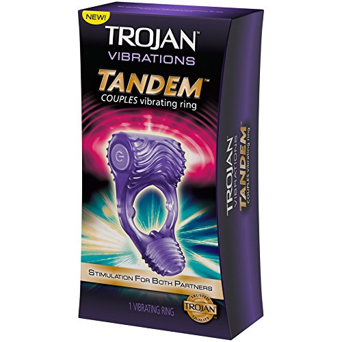Vòng rung đeo dương vật cao cấp Trojan TanDem