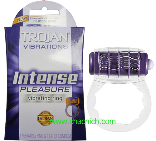 Vòng Rung gợn sóng Cao Cấp Trojan Intense Pleasure