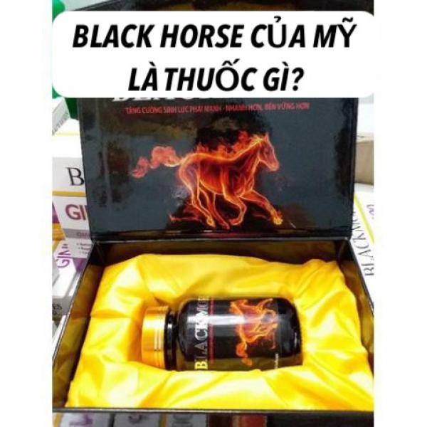 Thuốc Black Horse USA giá bao nhiêu? Thuốc của Mỹ có tốt không?