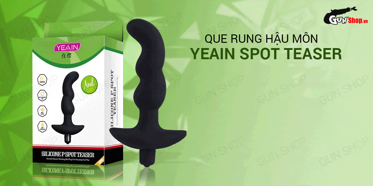 Que rung hậu môn 10 chế độ kích thích mạnh mẽ nhỏ gọn dễ dùng Que rung hậu môn 10 chế độ kích thích mạnh mẽ nhỏ gọn dễ dùng