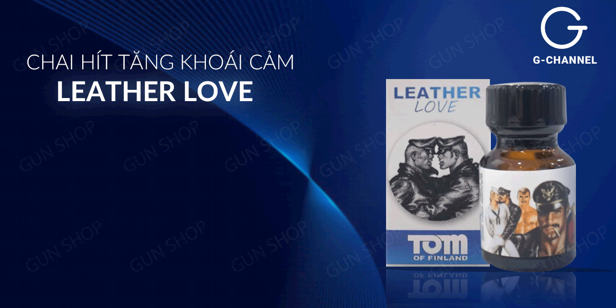 Popper Tom Of Finland Leather Love 10ml - Tăng khoái cảm mạnh mẽ