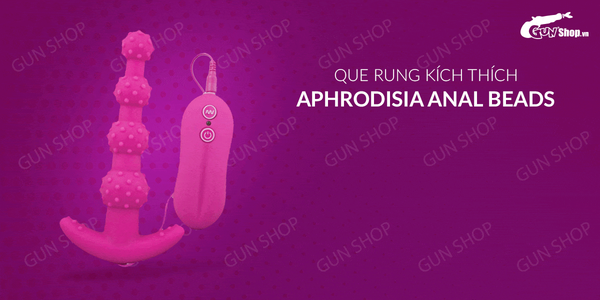 Que rung hậu môn 10 chế độ rung pin kích thích cực mạnh Aphrodisia Que rung hậu môn 10 chế độ rung pin kích thích cực mạnh Aphrodisia