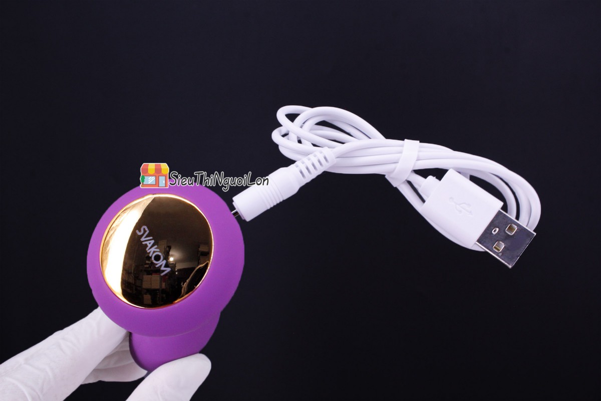 Máy mát xa hậu môn Svakom Julie USA silicon y tế an toàn