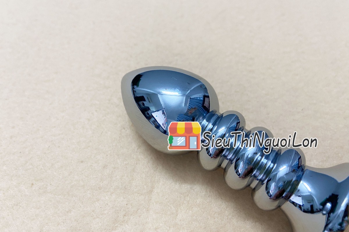 Mát xa hậu môn inox đế pha lê cao cấp kích thích nam nữ
