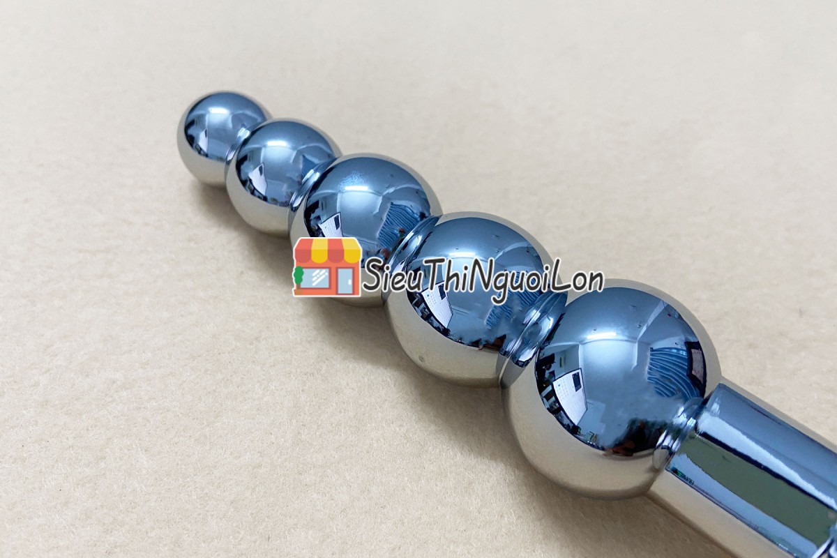 Dụng cụ mát xa hậu môn inox pha lê kích thích cực khoái an toàn