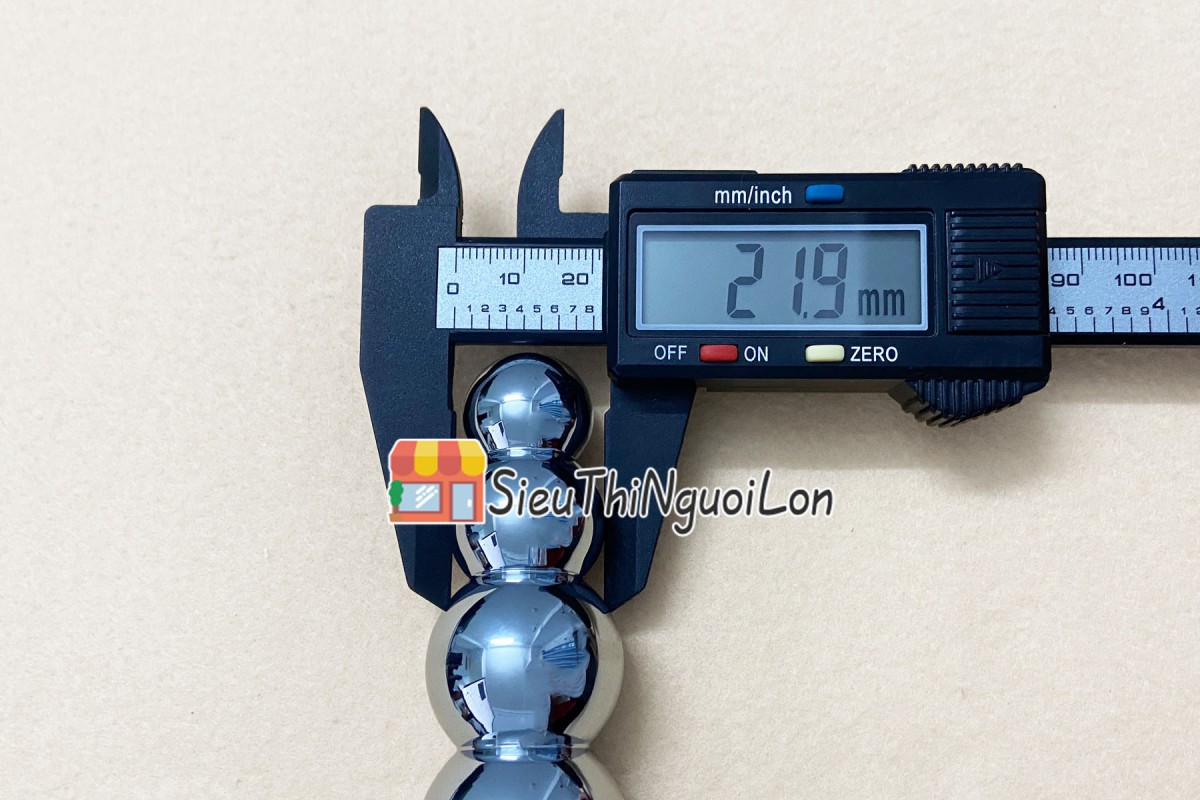 Dụng cụ mát xa hậu môn inox pha lê kích thích cực khoái an toàn