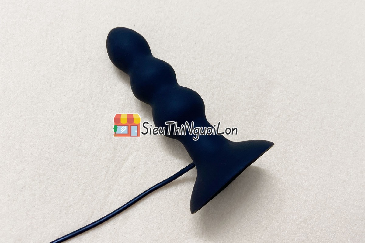 Đồ chơi kích hậu 3 nấc đế dính tường silicon an toàn rung mạnh