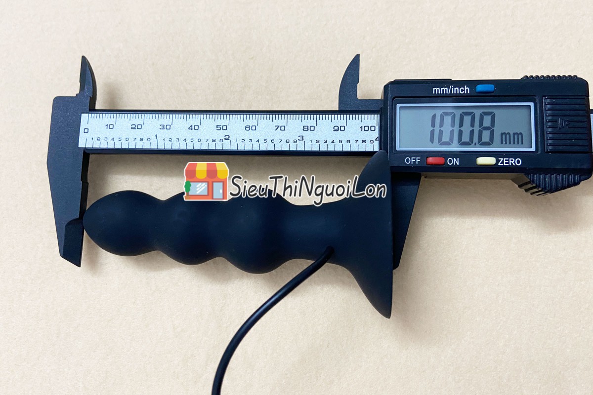 Đồ chơi kích hậu 3 nấc đế dính tường silicon an toàn rung mạnh