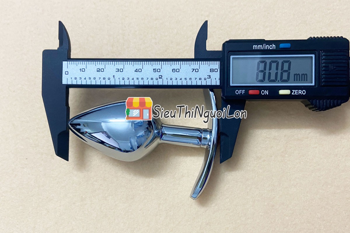 Dụng cụ hậu môn inox tay cầm cao cấp tăng khoái cảm Dụng cụ hậu môn inox tay cầm cao cấp tăng khoái cảm