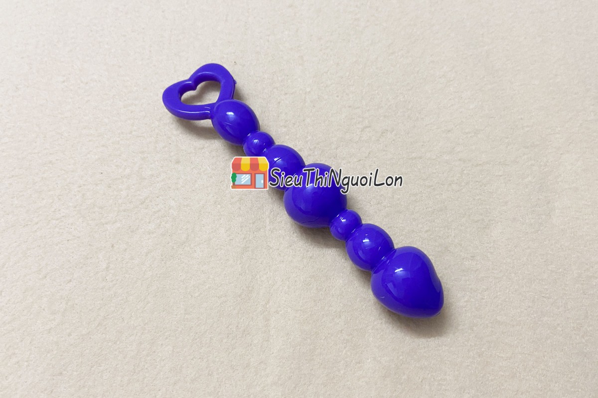 Dụng cụ kích thích hậu môn trái tim silicon mềm mại 13cm giá tốt Dụng cụ kích thích hậu môn trái tim silicon mềm mại 13cm giá tốt