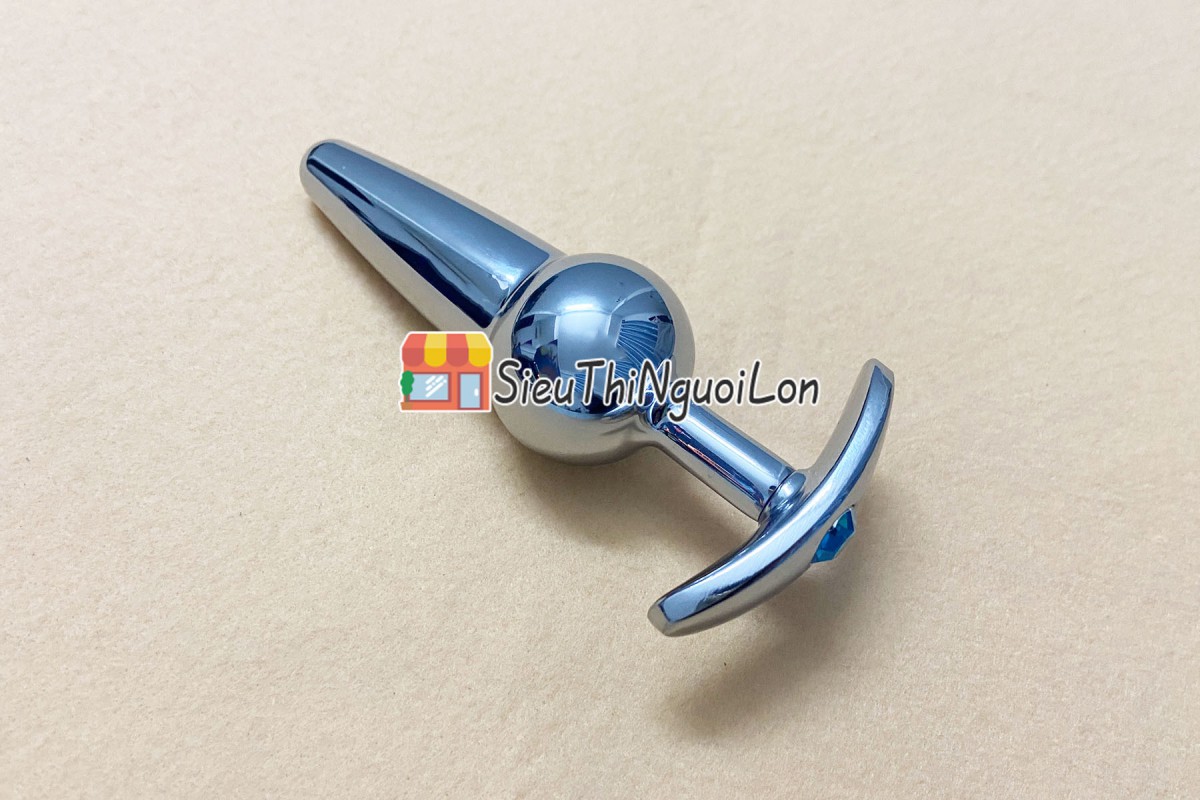 dụng cụ kích thích hậu môn inox cho gay đôi đồ chơi hậu môn K1H67