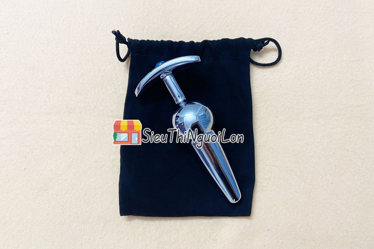 dụng cụ kích thích hậu môn inox cho gay đôi đồ chơi hậu môn K1H67