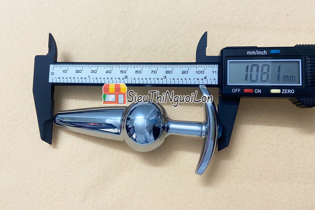 dụng cụ kích thích hậu môn inox cho gay đôi đồ chơi hậu môn K1H67