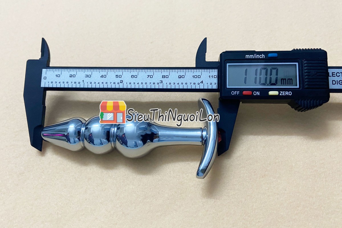 Massage hậu môn inox K3H50 kích thích mạnh mẽ thoải mái an toàn