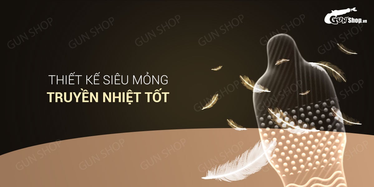 Bao cao su OLO 0.01 siêu mỏng gân gai kéo dài thời gian an toàn chất lượng