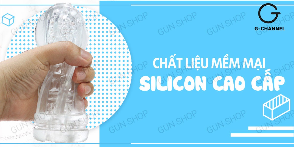 Âm đạo giả trong suốt Snail Cup cốc thủ dâm nam cao cấp siêu thật