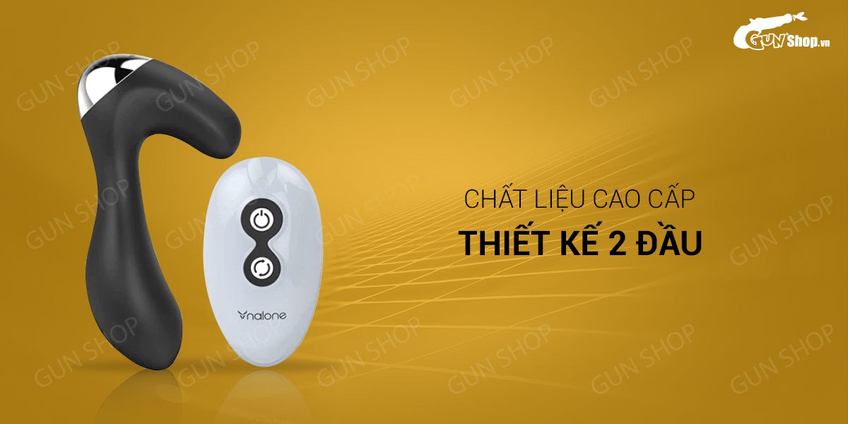 Trứng rung hậu môn 7 chế độ điều khiển từ xa cao cấp sạc nhanh Nalone