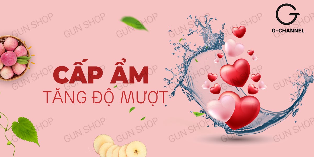 Gel bôi trơn hương táo Silk Touch 100ml an toàn kích thích yêu
