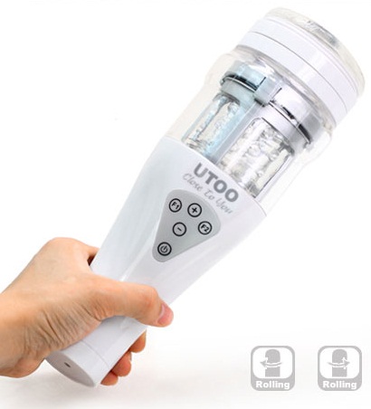 Âm đạo giả tự động Utoo cao cấp xoay mạnh pin sạc sang trọng