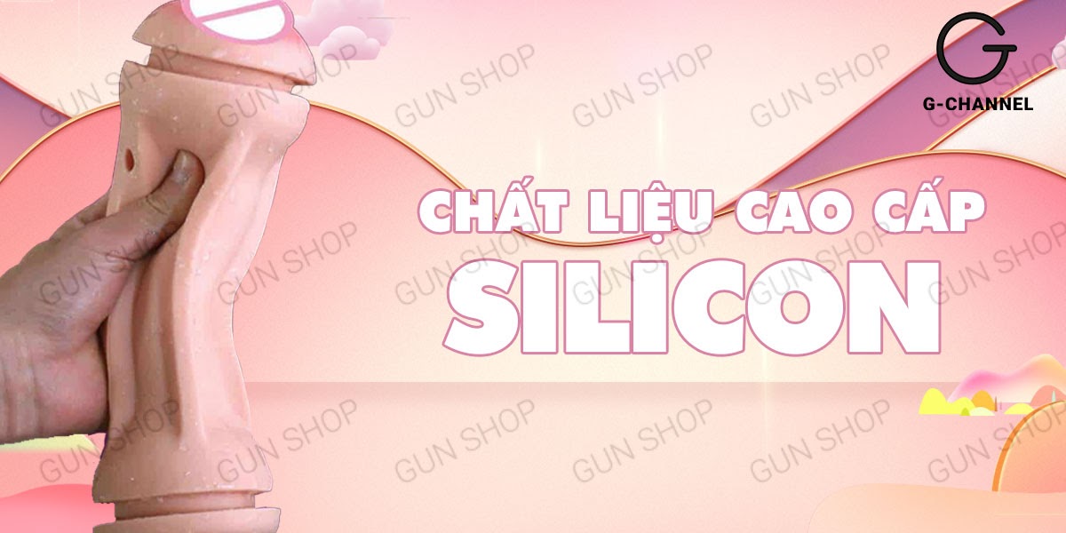 âm đạo giả 2 đầu đa năng sạc điện rung mềm mại cao cấp