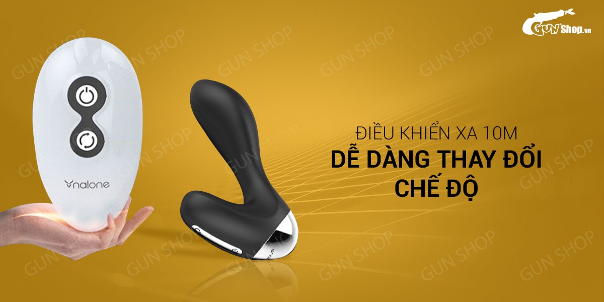 Trứng rung hậu môn 7 chế độ điều khiển từ xa cao cấp sạc nhanh Nalone