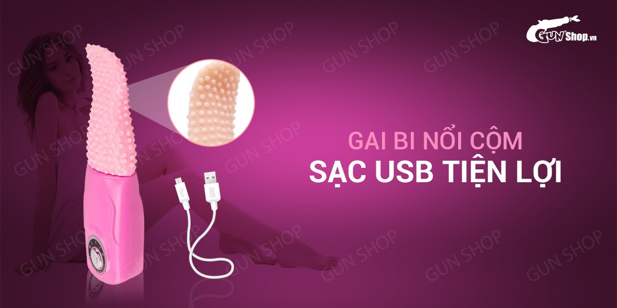Lưỡi rung đa năng sạc điện Fanala mạnh mẽ kích thích cực phê Lưỡi rung đa năng sạc điện Fanala mạnh mẽ kích thích cực phê