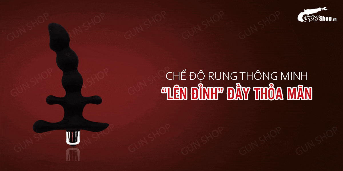 Que rung hậu môn kích thích phê Chisa Black Mont pin siêu mềm