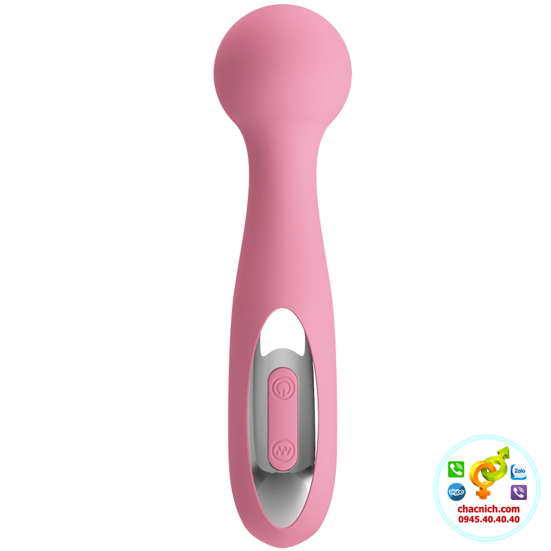 Chày rung tình yêu nhỏ gọn 12 chế độ Prettylove Carina cao cấp
