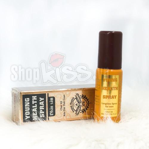 Chai xịt Young Health Spray Ginseng kéo dài quan hệ - Tự nhiên an toàn