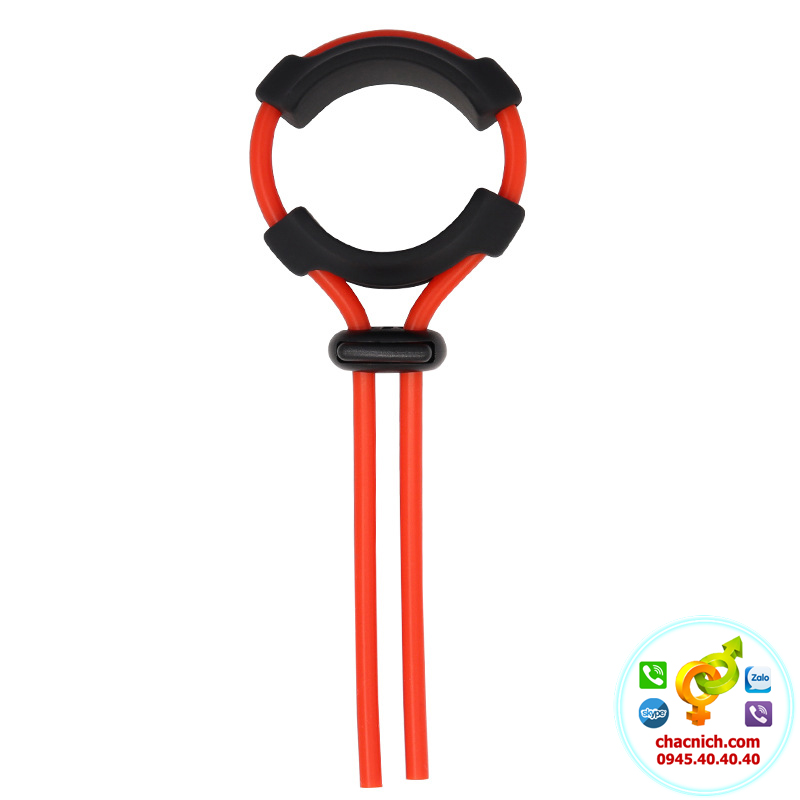 Dây thắt dương vật PD Cockring Red Pico chống xuất tinh sớm hiệu quả