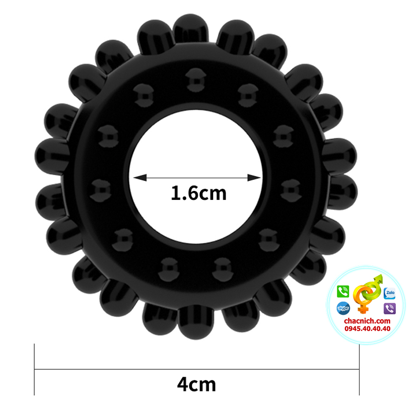 Vòng đeo Silicon POWER PLUS chống xuất tinh sớm tăng khoái cảm