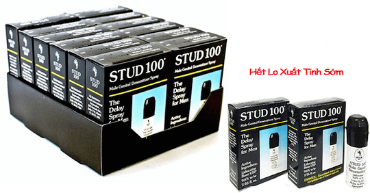 Stud 100 chai xịt kéo dài thời gian chống xuất tinh chính hãng uy tín
