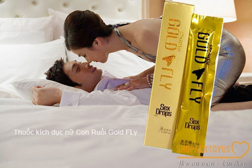 Thuốc kích dục nữ Gold Fly Tây Ban Nha không mùi tăng ham muốn cao cấp