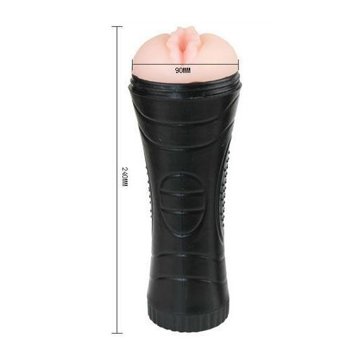 Âm đạo giả đèn pin rung xoay silicon mềm mại kích thích sướng