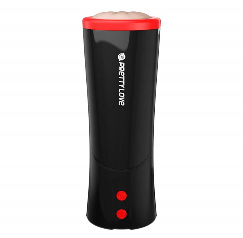 Âm đạo giả tự thụt Prettylove Ozzy Siêu thật Rung massage 3 chế độ