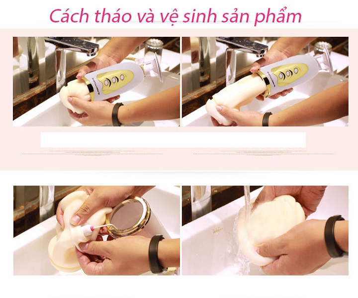 Âm đạo giả Pretty Love Sally gắn tường silicon mềm mượt âm thanh kích thích