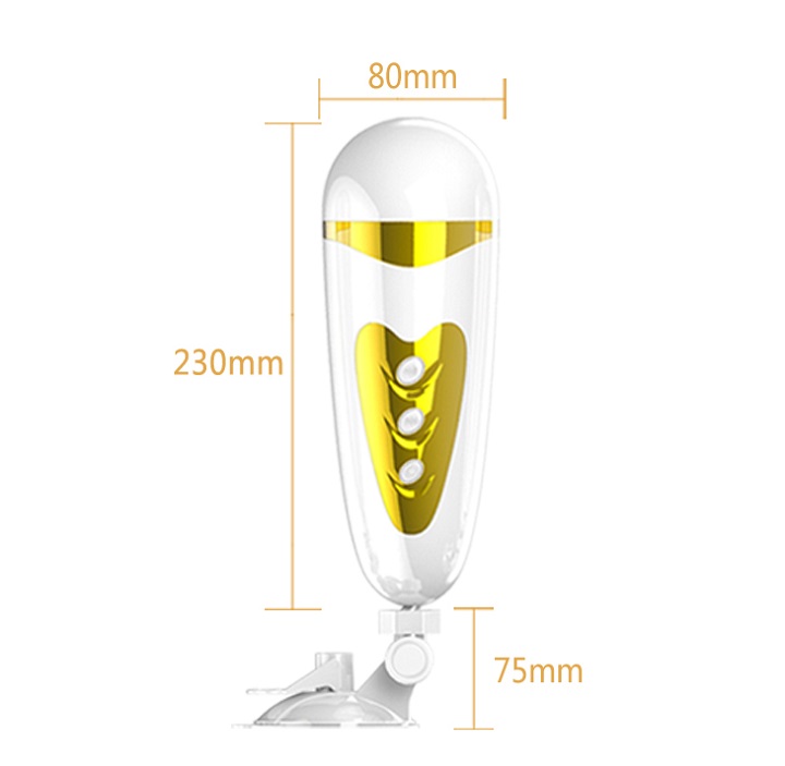 Âm đạo giả Pretty Love Sally gắn tường silicon mềm mượt âm thanh kích thích
