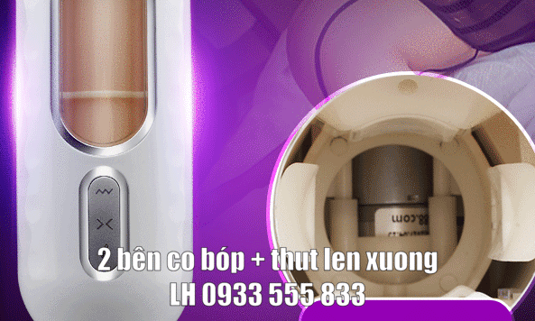 Âm đạo giả tự động cao cấp đa chức năng rung co bóp thụt Âm đạo giả tự động cao cấp đa chức năng rung co bóp thụt