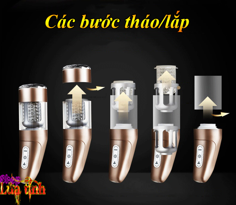 Âm đạo giả bú mút tự động Katerina I silicon cao cấp cảm giác thật